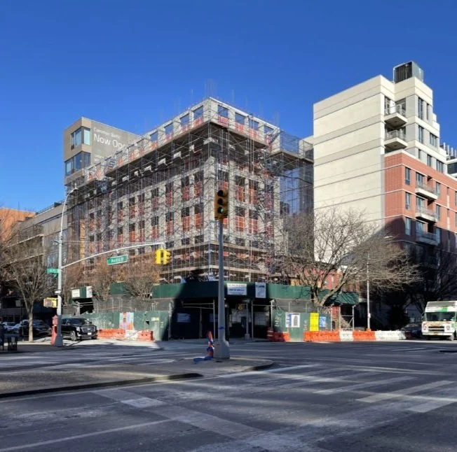 601 Baltic Street during construction