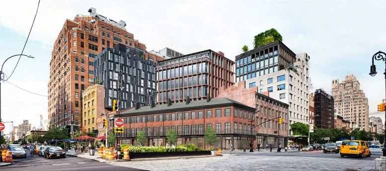 Rendering of the completed 50 Ninth Avenue at 14th Street